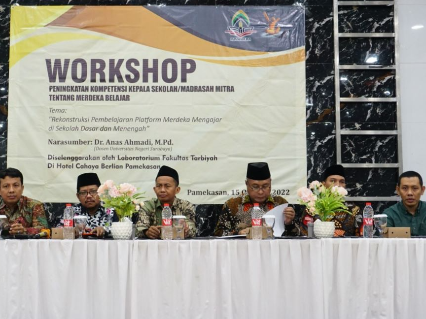 MEMPERERAT KEMITRAAN,  LABORATORIUM TARBIYAH ADAKAN WORKSHOP PENINGKATAN KOMPETENSI TENTANG MERDEKA BELAJAR